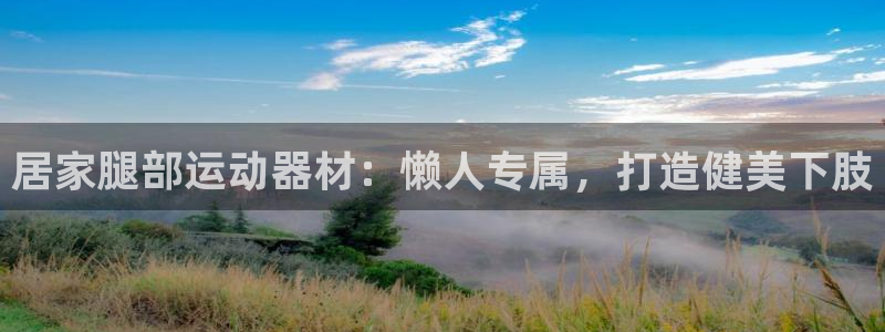 意昂体育3是干嘛的公司：居家腿部运动器材：懒人专属，