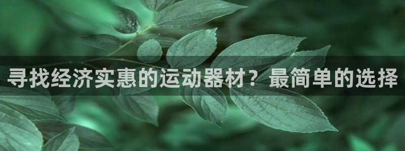 意昂体育3平台是正规平台吗：寻找经济实惠的运动器材？