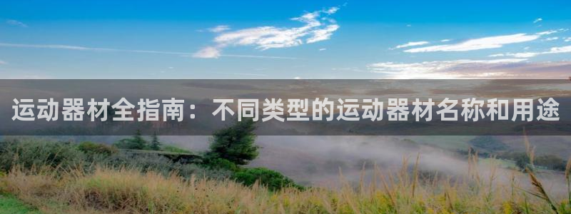 德国意昂3集团：运动器材全指南：不同类型的运动器材名